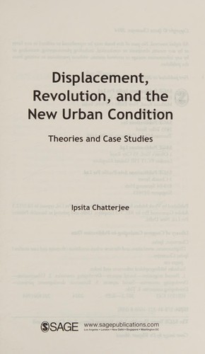 Cover for Displacement, Revolution, and the New Urban Condition
