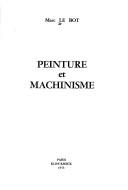 Cover for Peinture et machinisme.