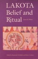 Cover for Lakota belief and ritual