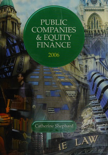 Cover for Public companies and equity finance