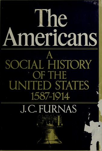 Cover for The Americans; a social history of the United States