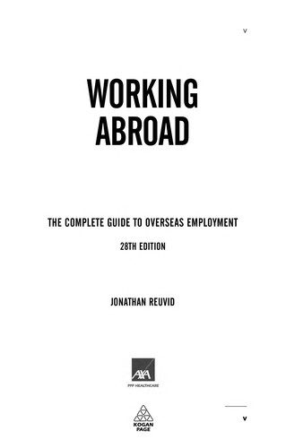 Cover for Working abroad