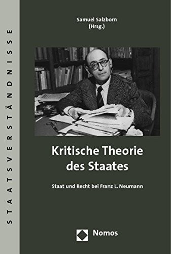 Cover for Kritische Theorie des Staates