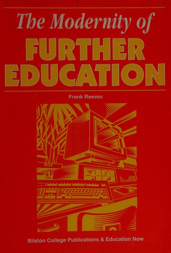 Cover for The Modernity of Further Education