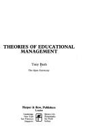 Cover for Theories of educational management