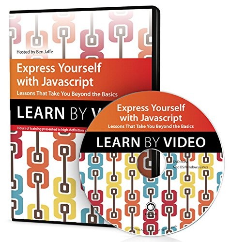 Cover for Express Yourself with JavaScript : Learn by Video