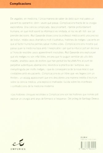 Cover for Complicacions.