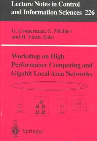 Cover for Workshop on high performance computing and gigabit local area networks