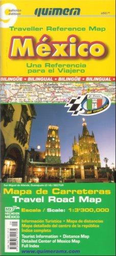 Cover for Mexico Traveller Reference Map (Referencia para el Viajero)