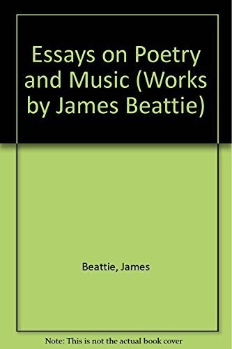 Cover for Essays on Poetry and Music (Works by James Beattie)