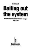 Cover for Bailing Out the System