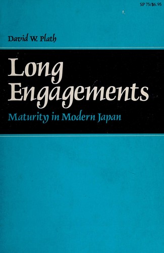 Cover for Long engagements, maturity in modern Japan