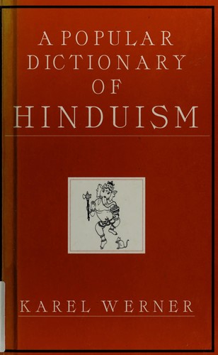 Cover for A popular dictionary of Hinduism