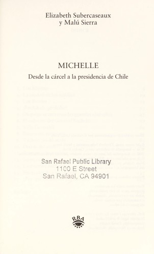 Cover for Michelle
