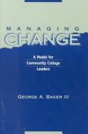 Cover for Managing change