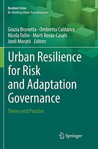 Cover for Urban Resilience for Risk and Adaptation Governance
