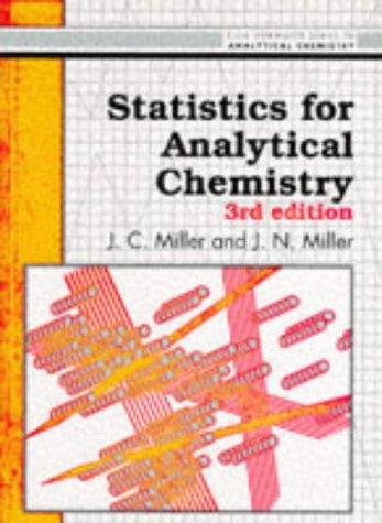 Cover for Statistics for Analytical Chemistry