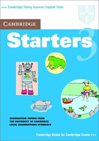 Cover for Cambridge Starters 3 Student's Book