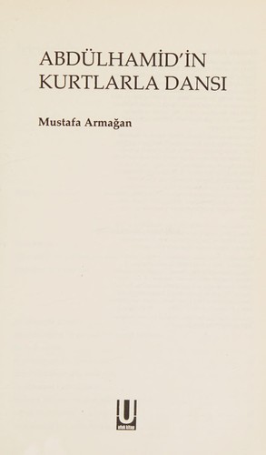 Cover for Abdülhamid'in kurtlarla dansı