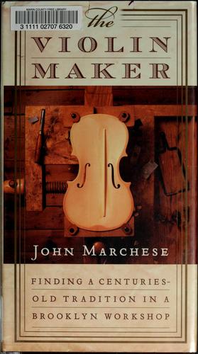 Cover for The violin maker
