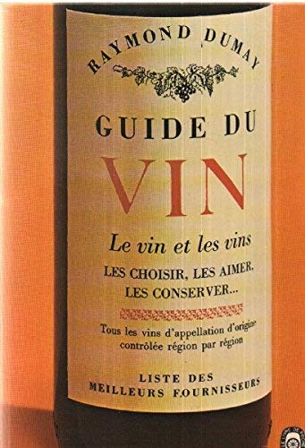 Cover for Guide du vin