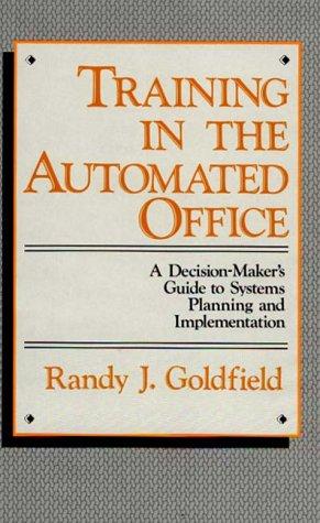 Cover for Training in the automated office