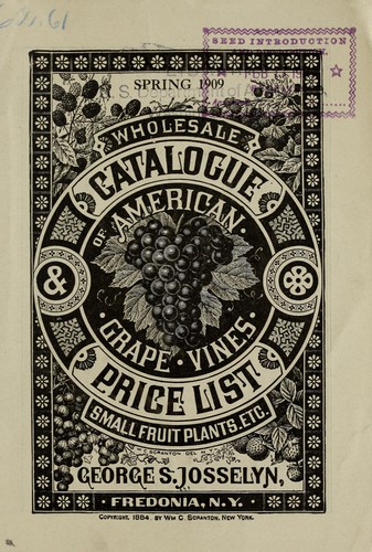 Cover for Wholesale catalogue & price list
