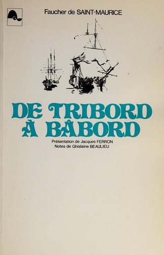 Cover for De tribord à bâbord