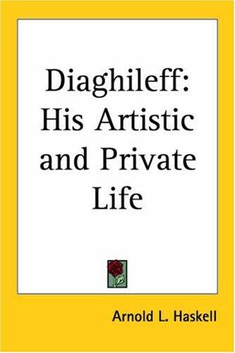 Cover for Diaghileff