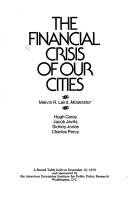 Cover for The Financial crisis of our cities