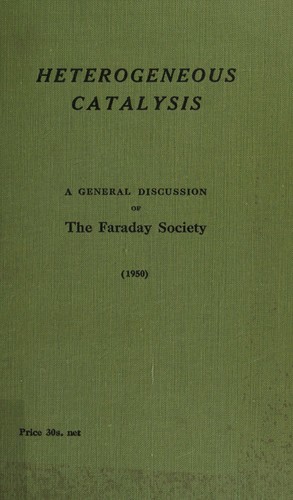 Cover for Heterogeneous catalysis