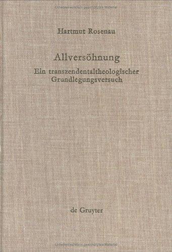 Cover for Allversöhnung