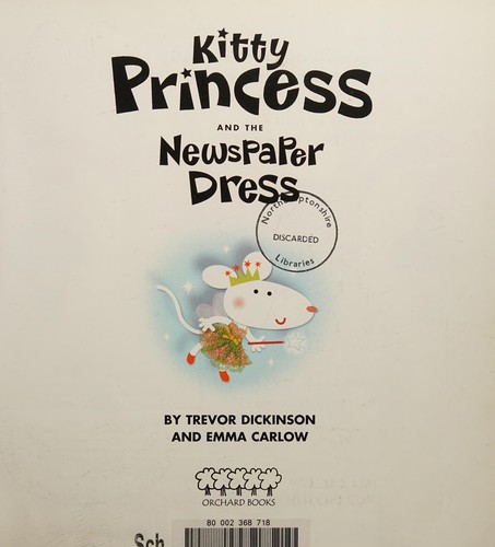 Cover for Kitty Princess and the Newspaper Dress