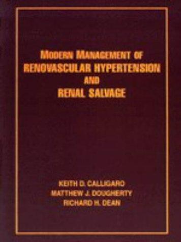 Cover for Modern management of renovascular hypertension and renal salvage