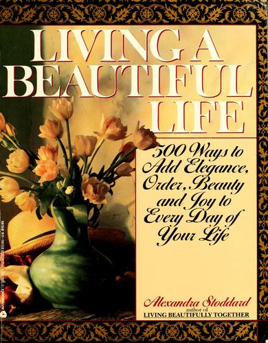 Cover for Living a beautiful life