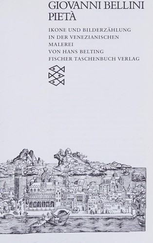 Cover for Giovanni Bellini, Pietà