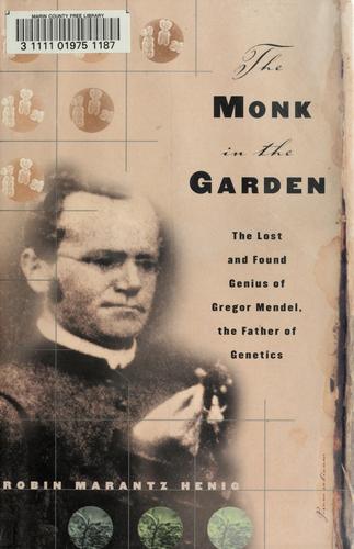 Cover for The monk in the garden