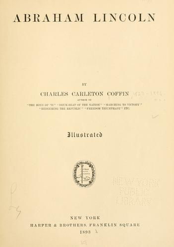 Cover for Abraham Lincoln