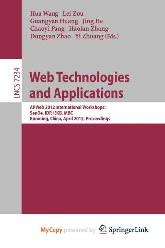 Cover for Web Technologies and Applications : APWeb 2012 International Workshops
