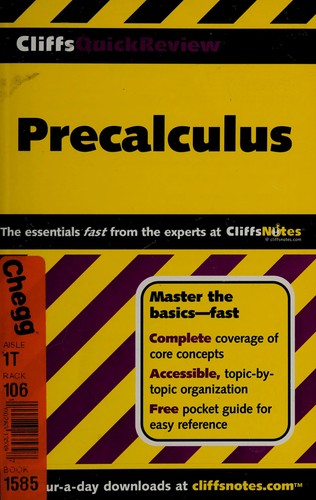 Cover for Precalculus