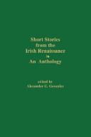 Cover for Short Stories from the Irish Renaissance