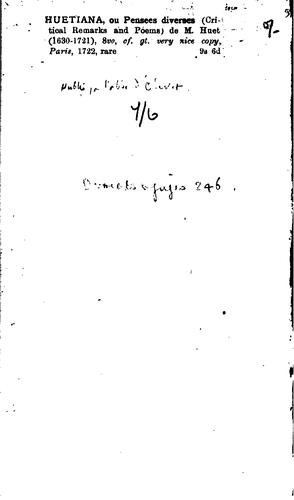 Cover for Huetiana