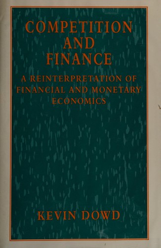Cover for Competition and Finance