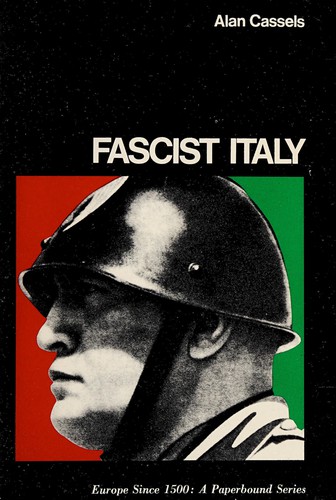 Cover for Fascist Italy.
