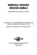 Cover for Biomedical research involving animals