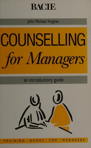 Cover for Counselling for Managers