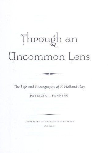 Cover for Through an uncommon lens