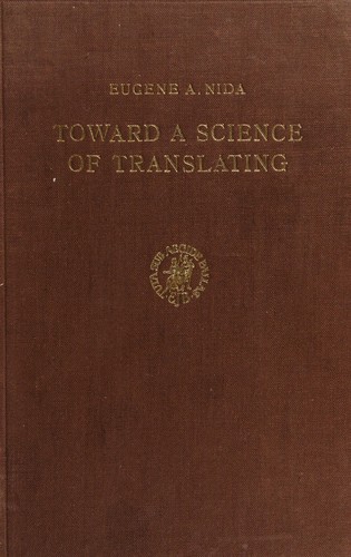 Cover for Toward a science of translating