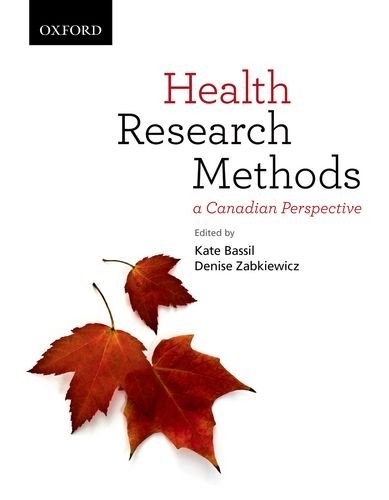 Cover for Health Research Methods