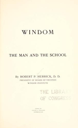 Cover for Windom